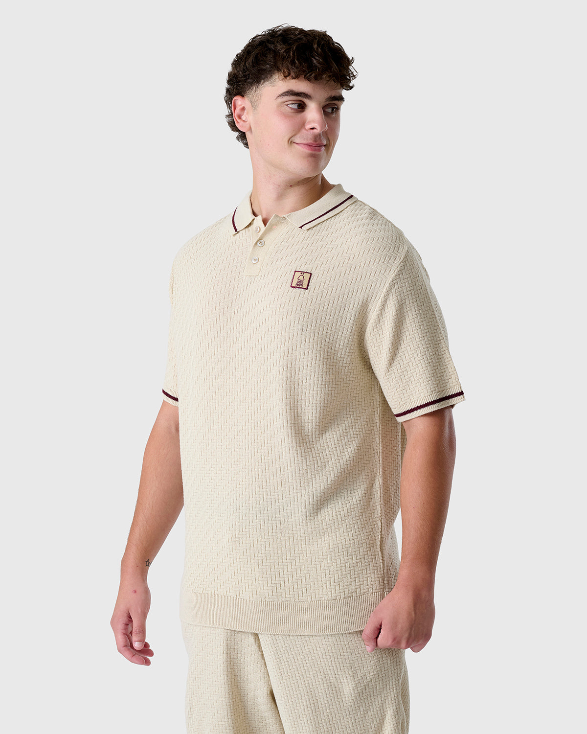 NFFC Flagstone Knit Polo