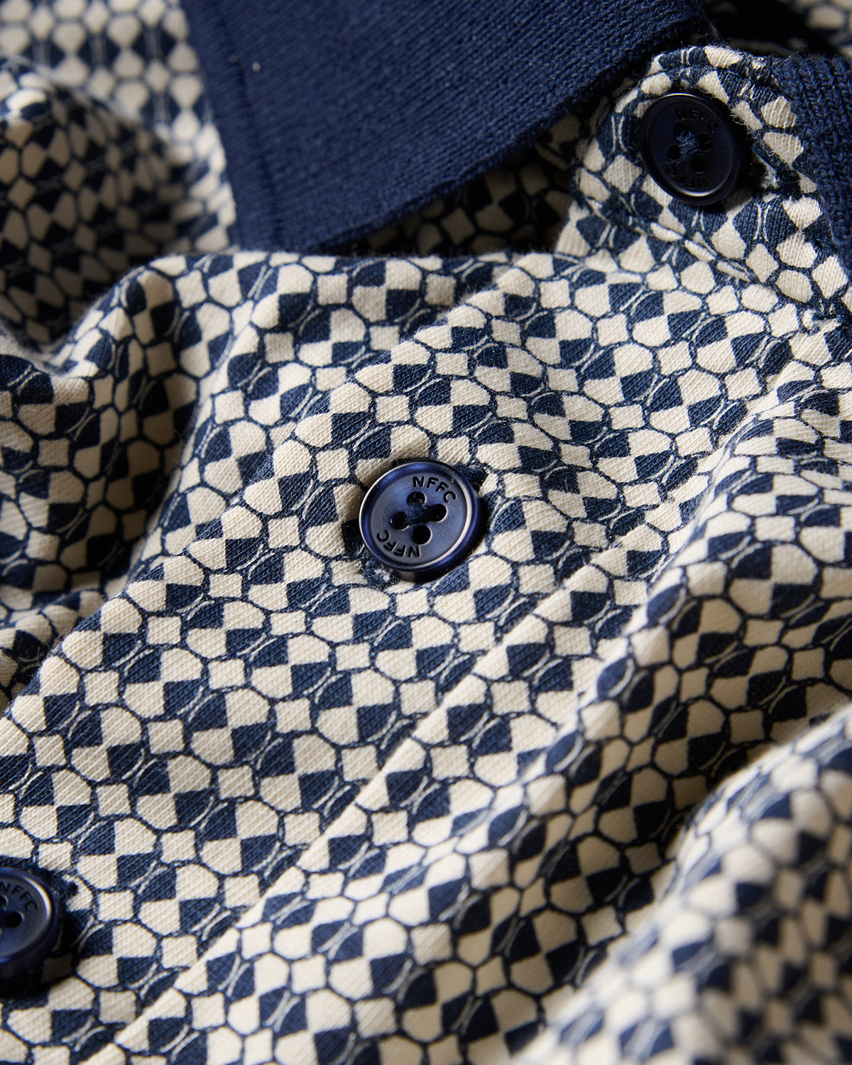 NFFC Heritage Navy AOP Polo