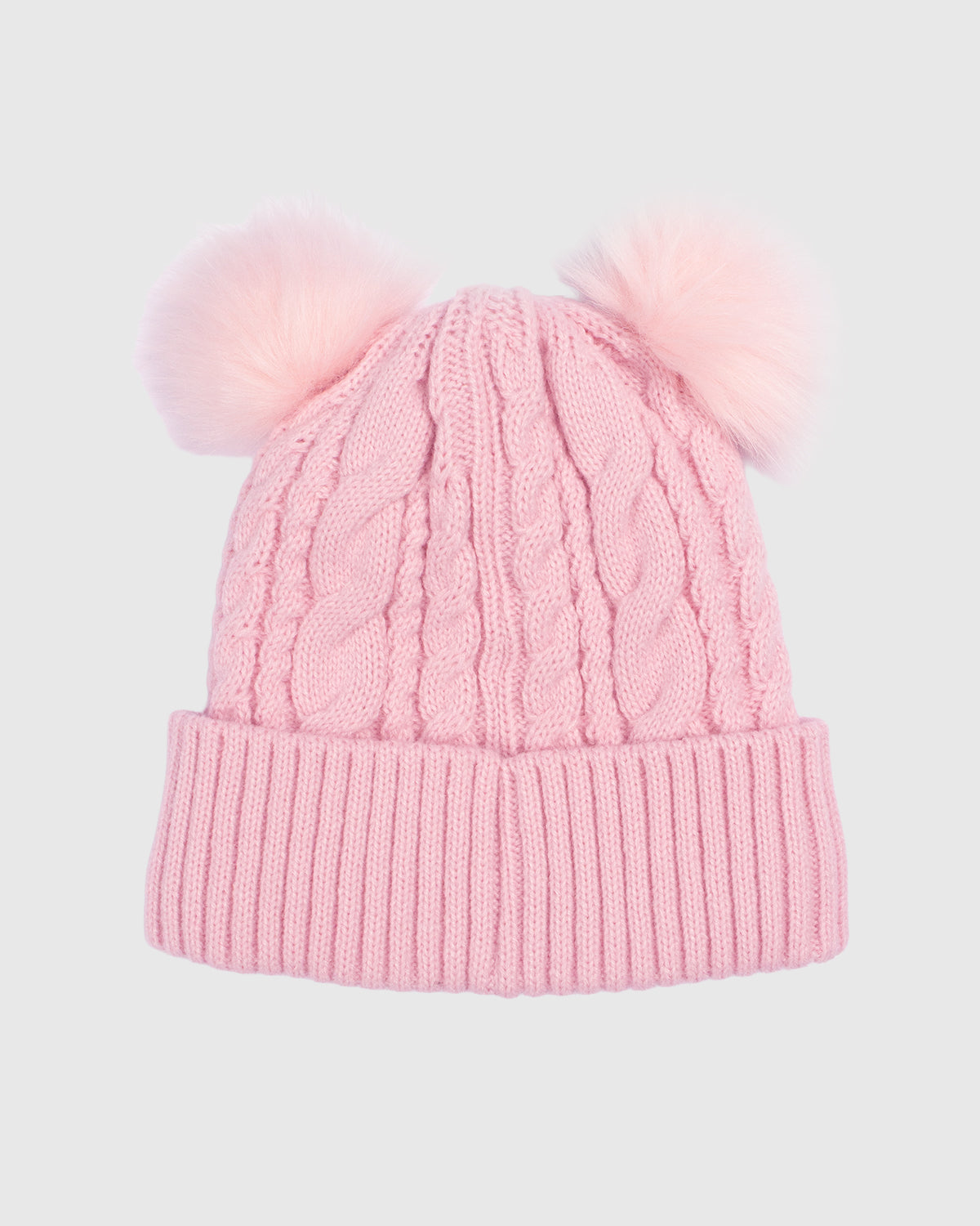 NFFC Junior Pink Pom Pom Beanie Hat