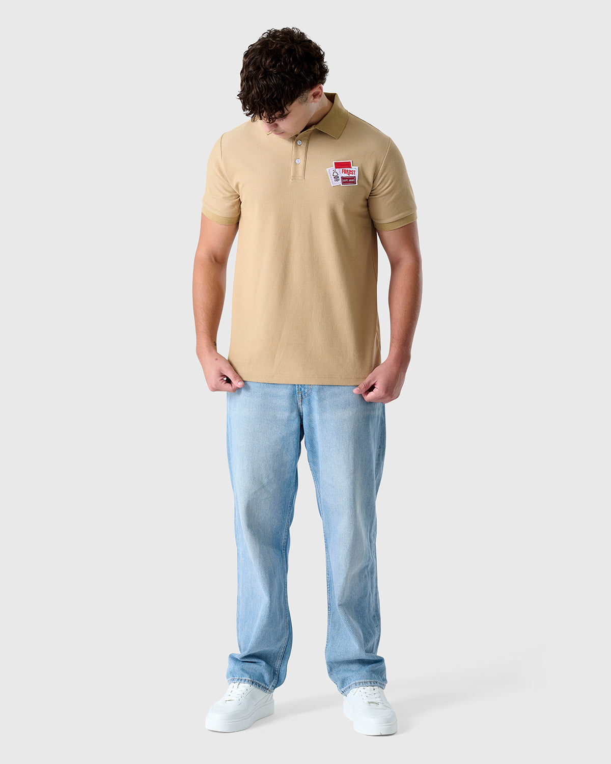 NFFC Labels Sand Polo