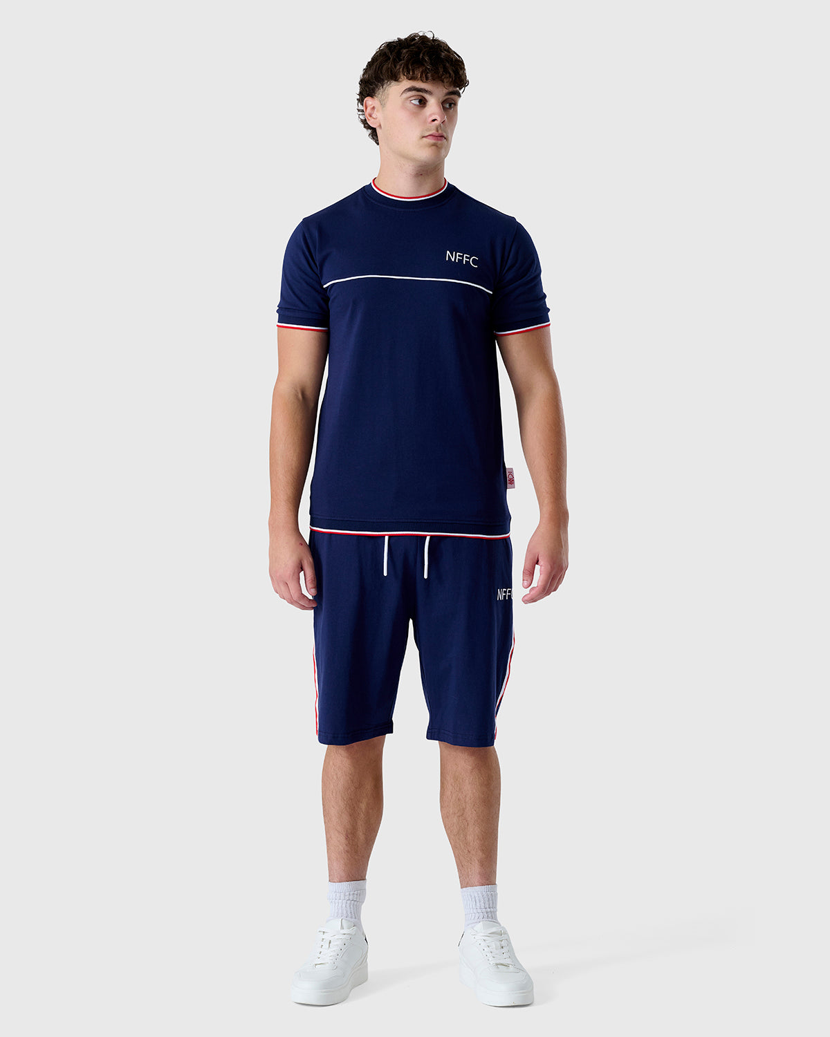 NFFC Tipped Short Sleeve Lounge Top