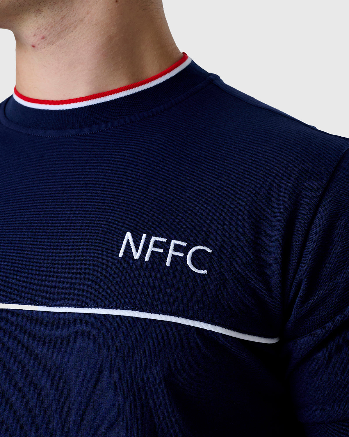 NFFC Tipped Short Sleeve Lounge Top