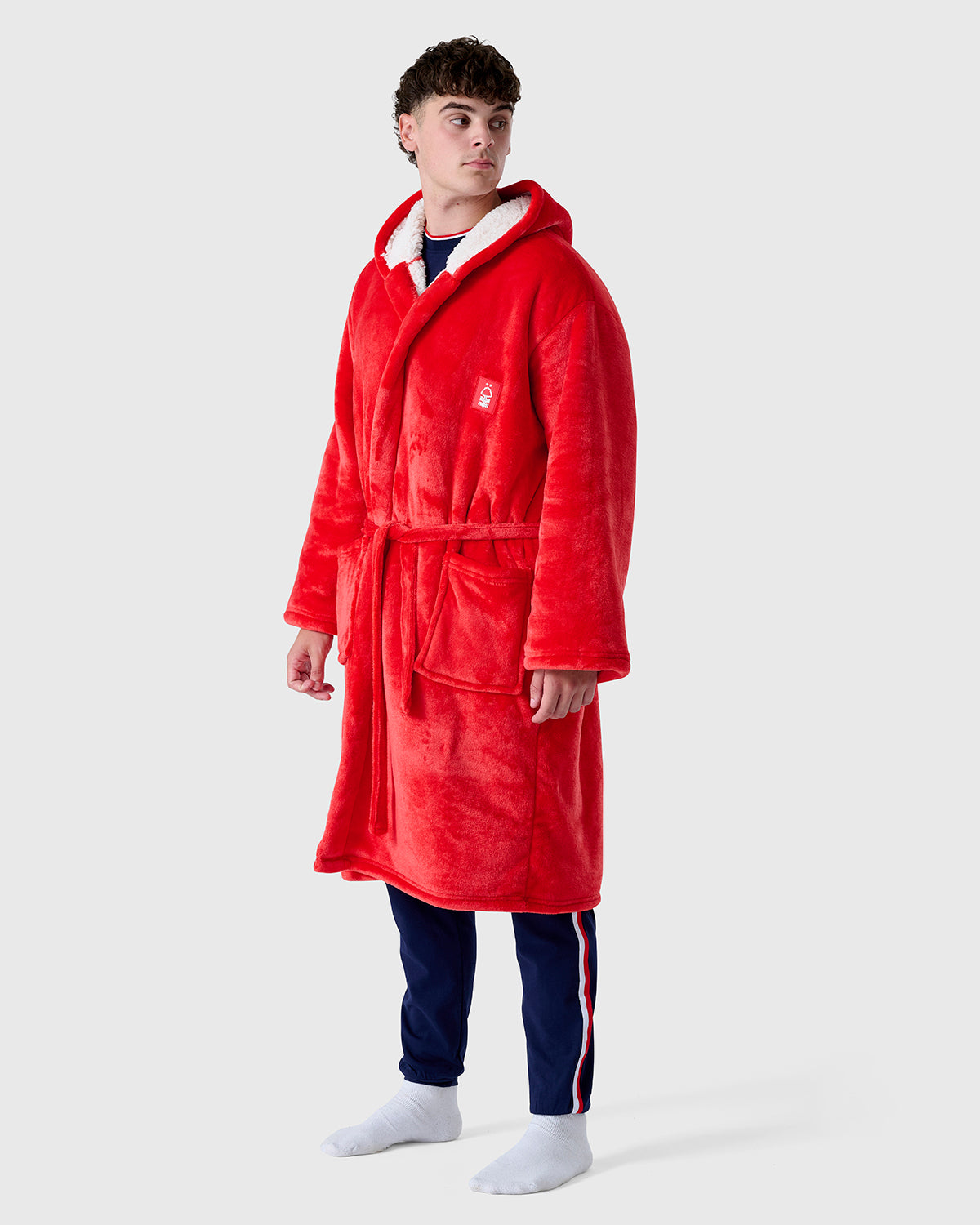 NFFC Sherpa Lined Dressing Gown