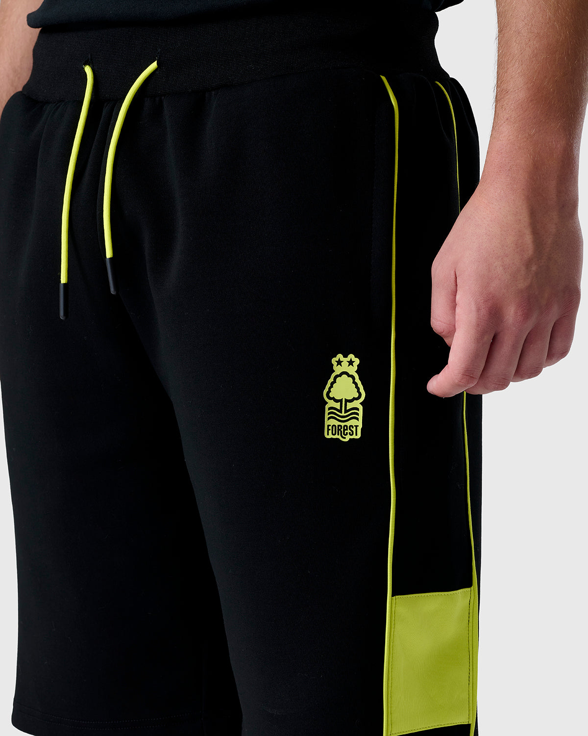NFFC Black Neon Pop Shorts