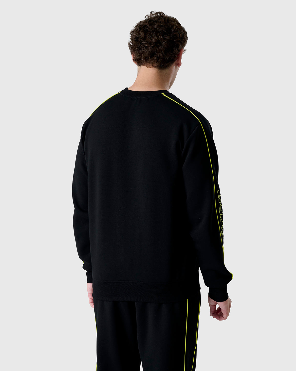 NFFC Black Neon Pop Crewneck Sweatshirt