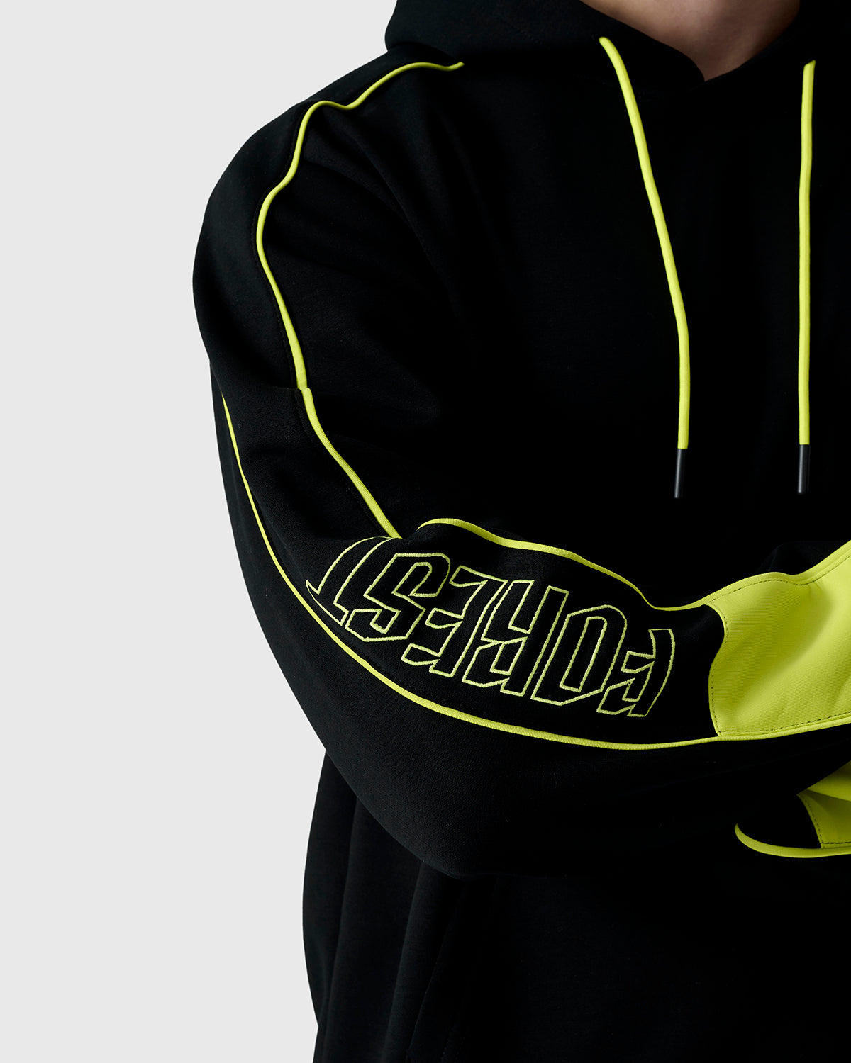 NFFC Black Neon Pop Hoodie
