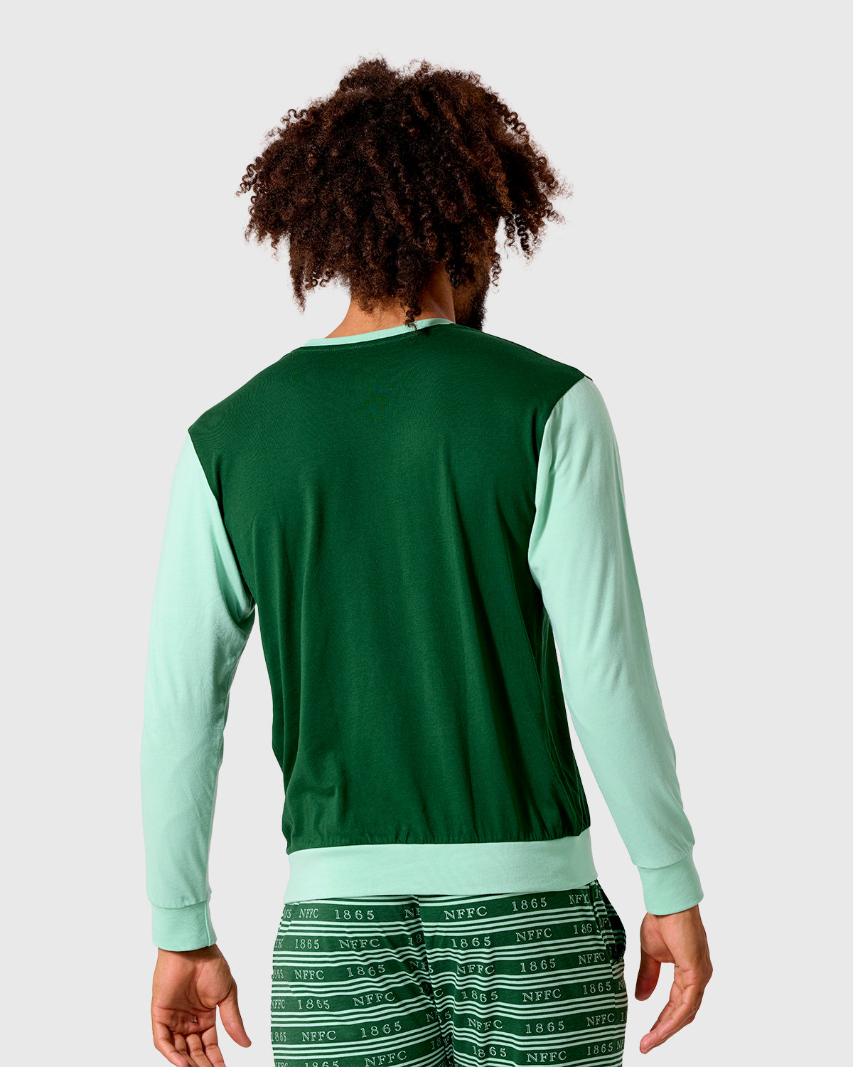NFFC Green Retro Crest Pyjama Set