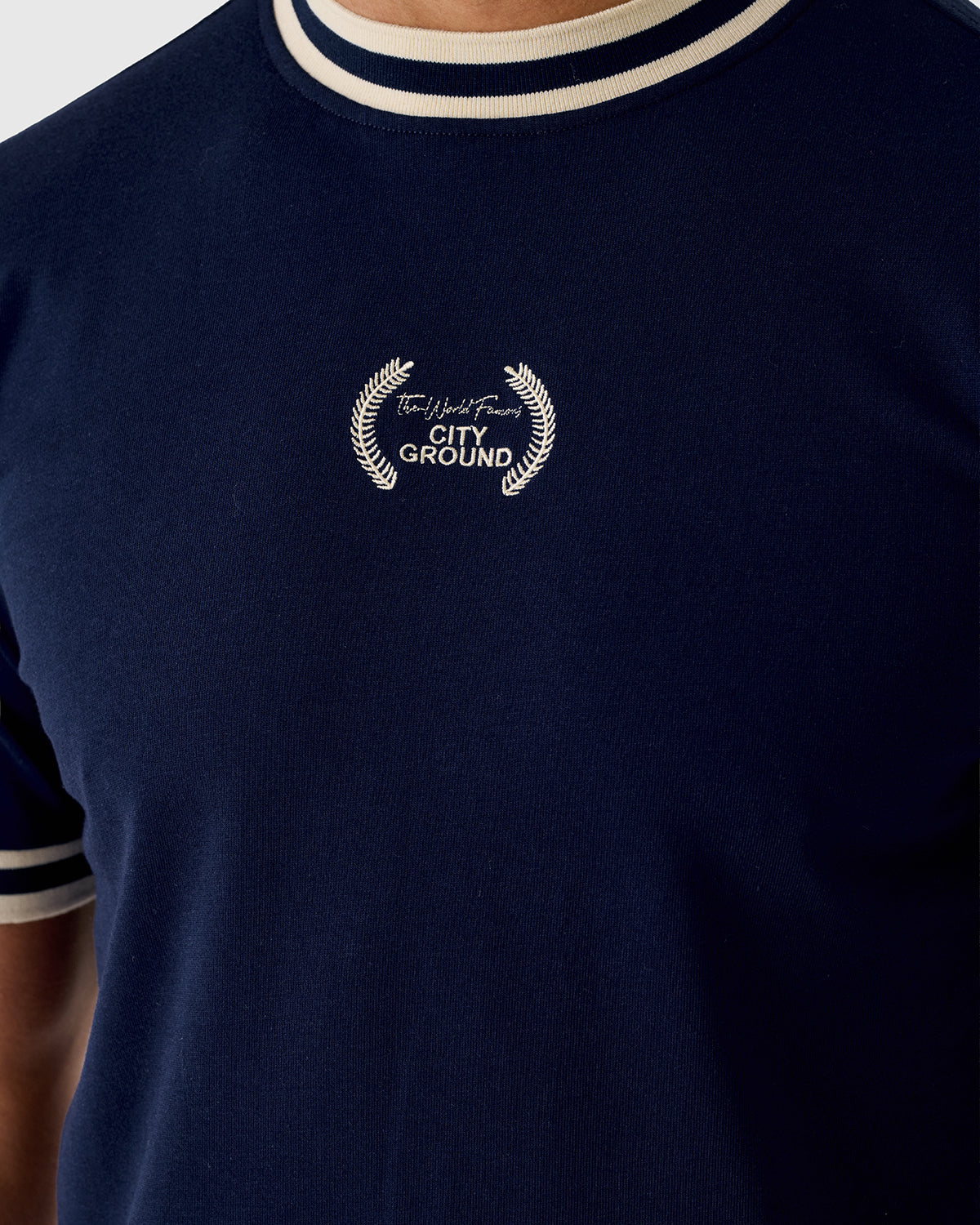 NFFC Navy Laurels T-Shirt
