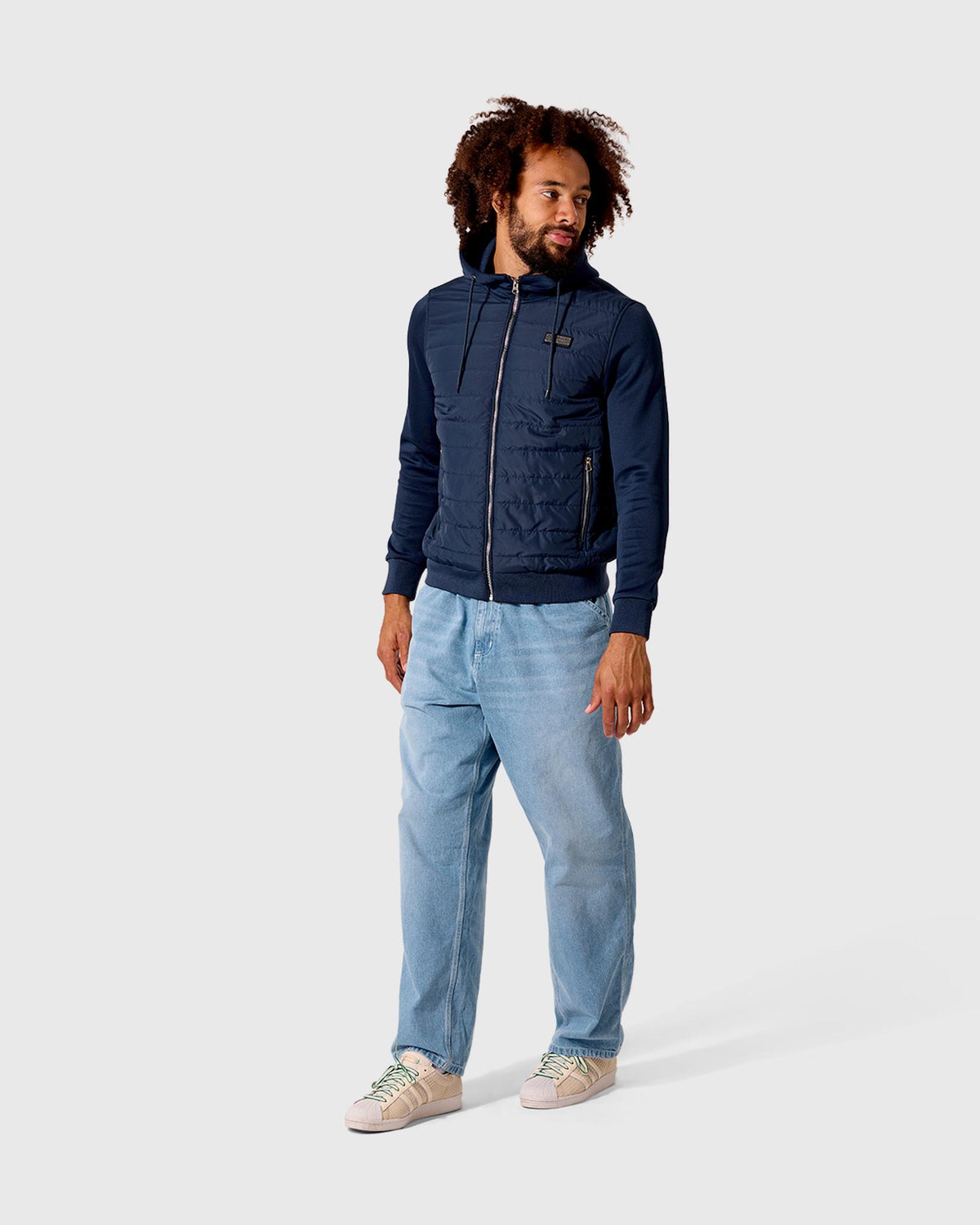 NFFC Navy Pinnacle Hybrid Jacket