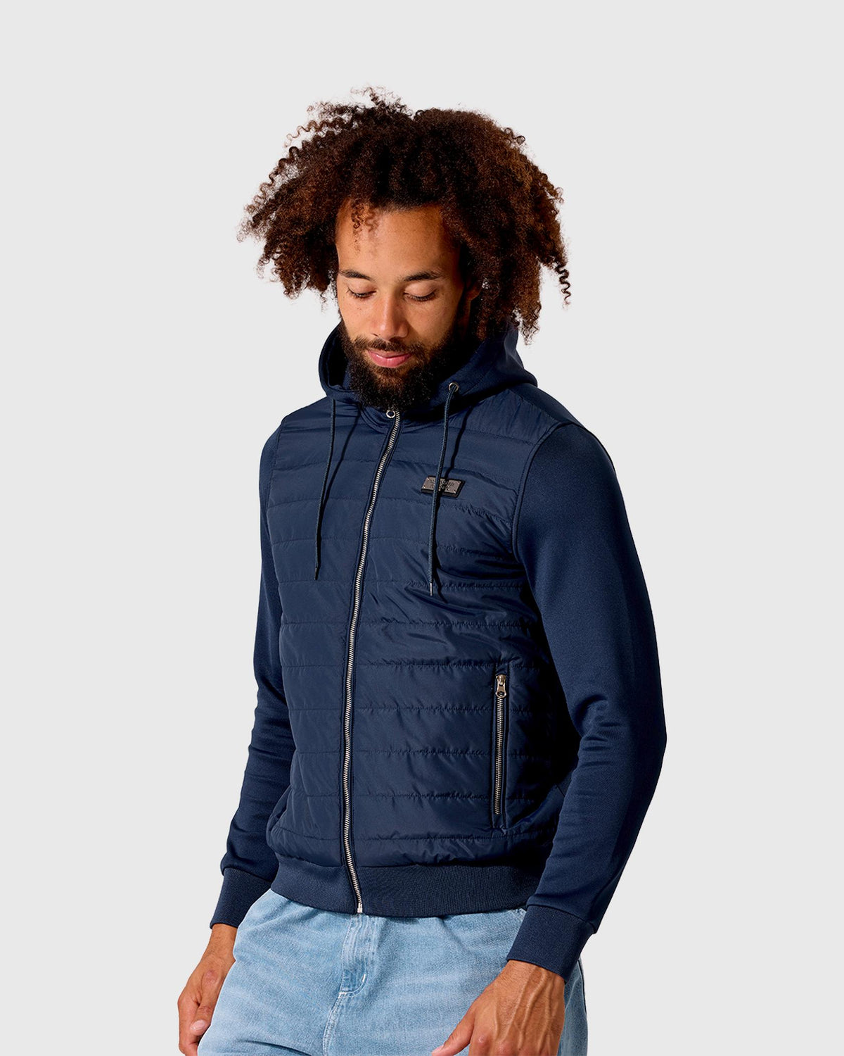 NFFC Navy Pinnacle Hybrid Jacket