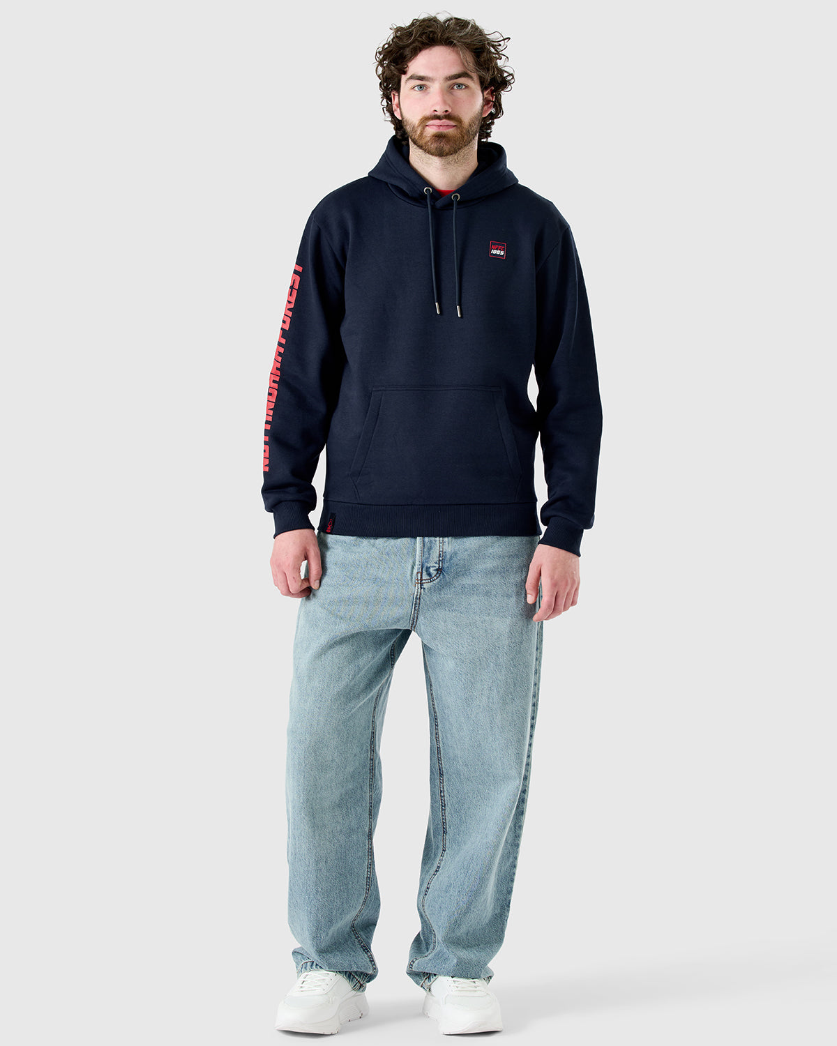 NFFC Navy Sports Casual Hoodie