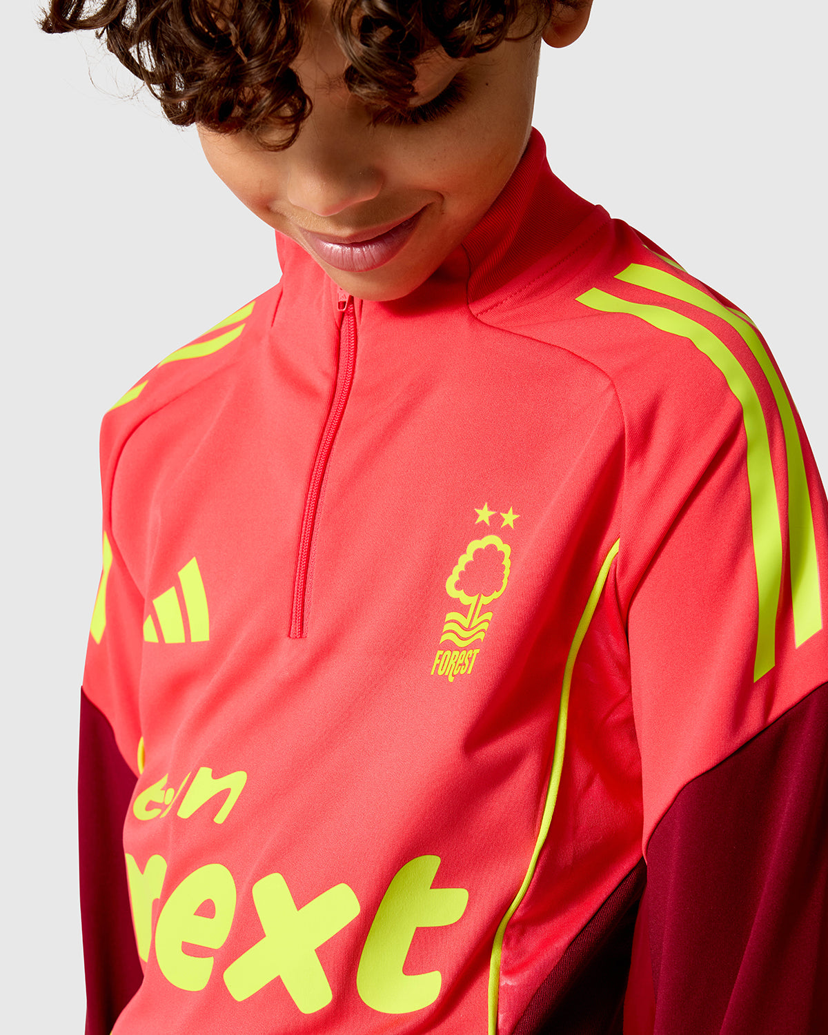 NFFC Junior Player Training 1/4 Zip Top 25/26