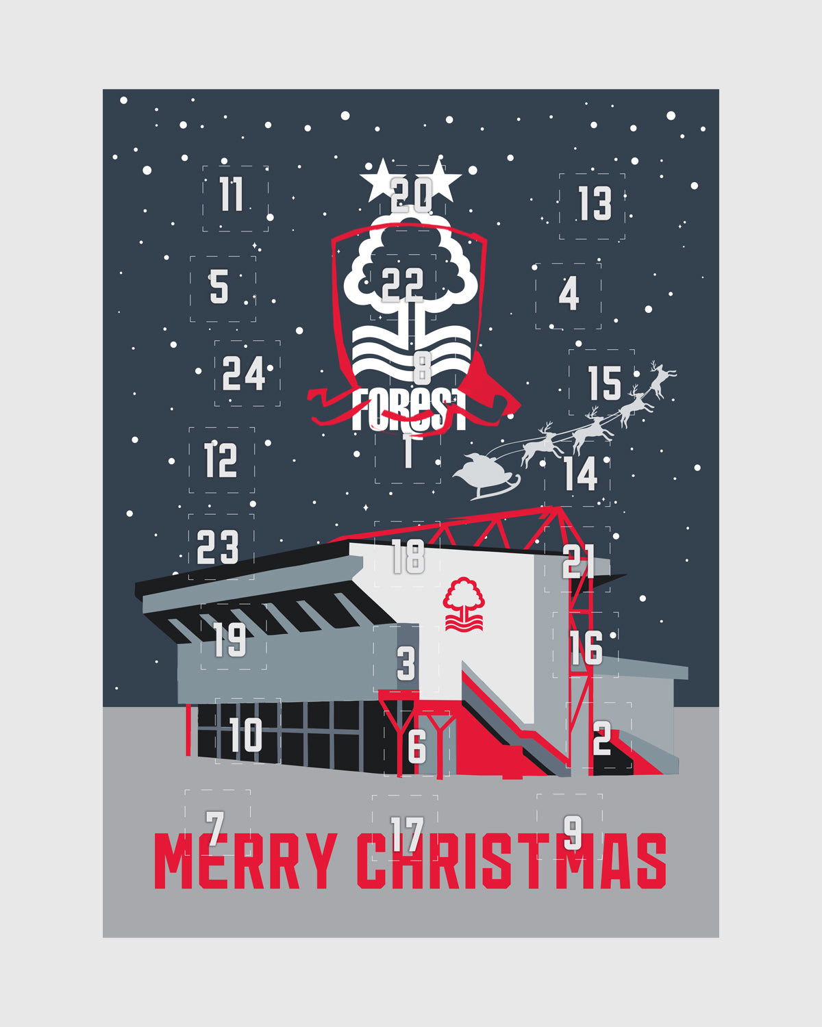 NFFC Stadium Advent Calendar