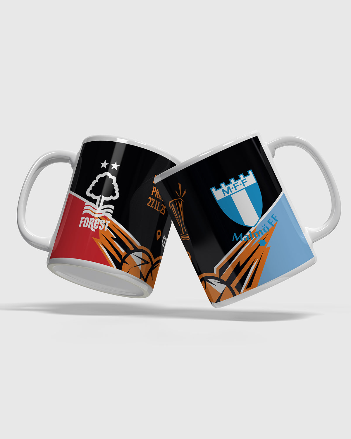 NFFC UEL 25/26 Nottingham Forest vs Malmö FF Mug