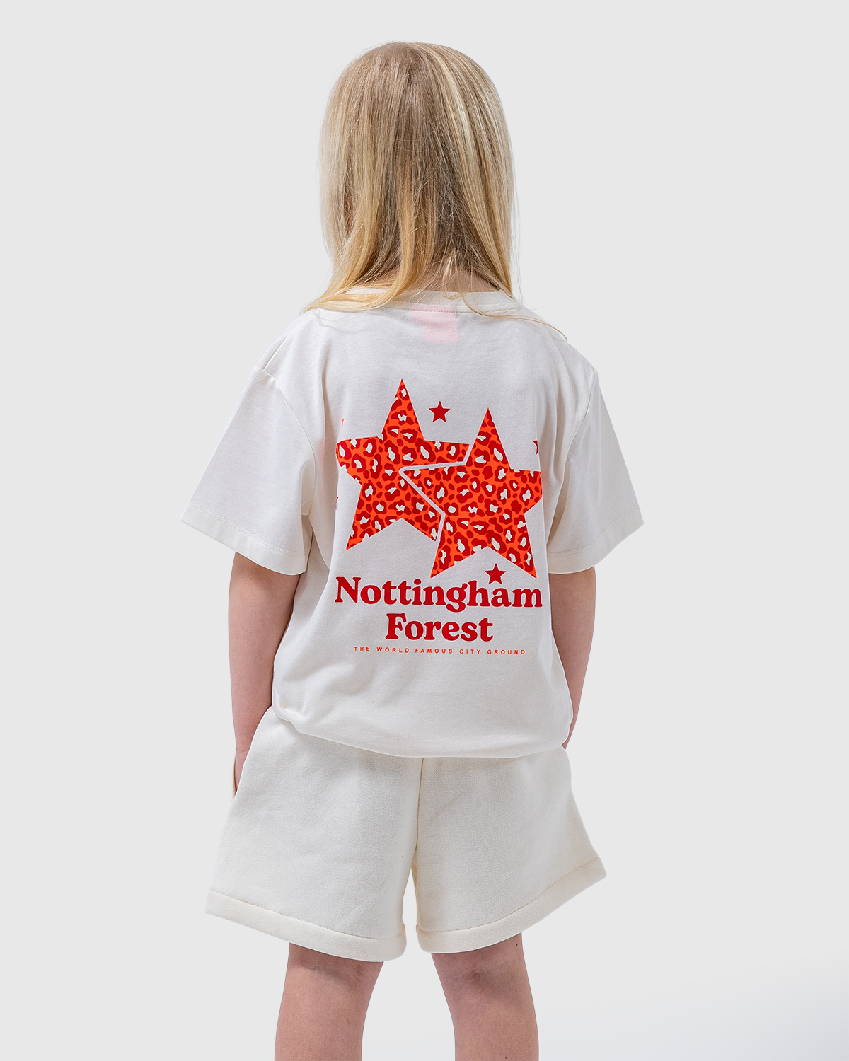 NFFC Junior Cream Star Print T-Shirt