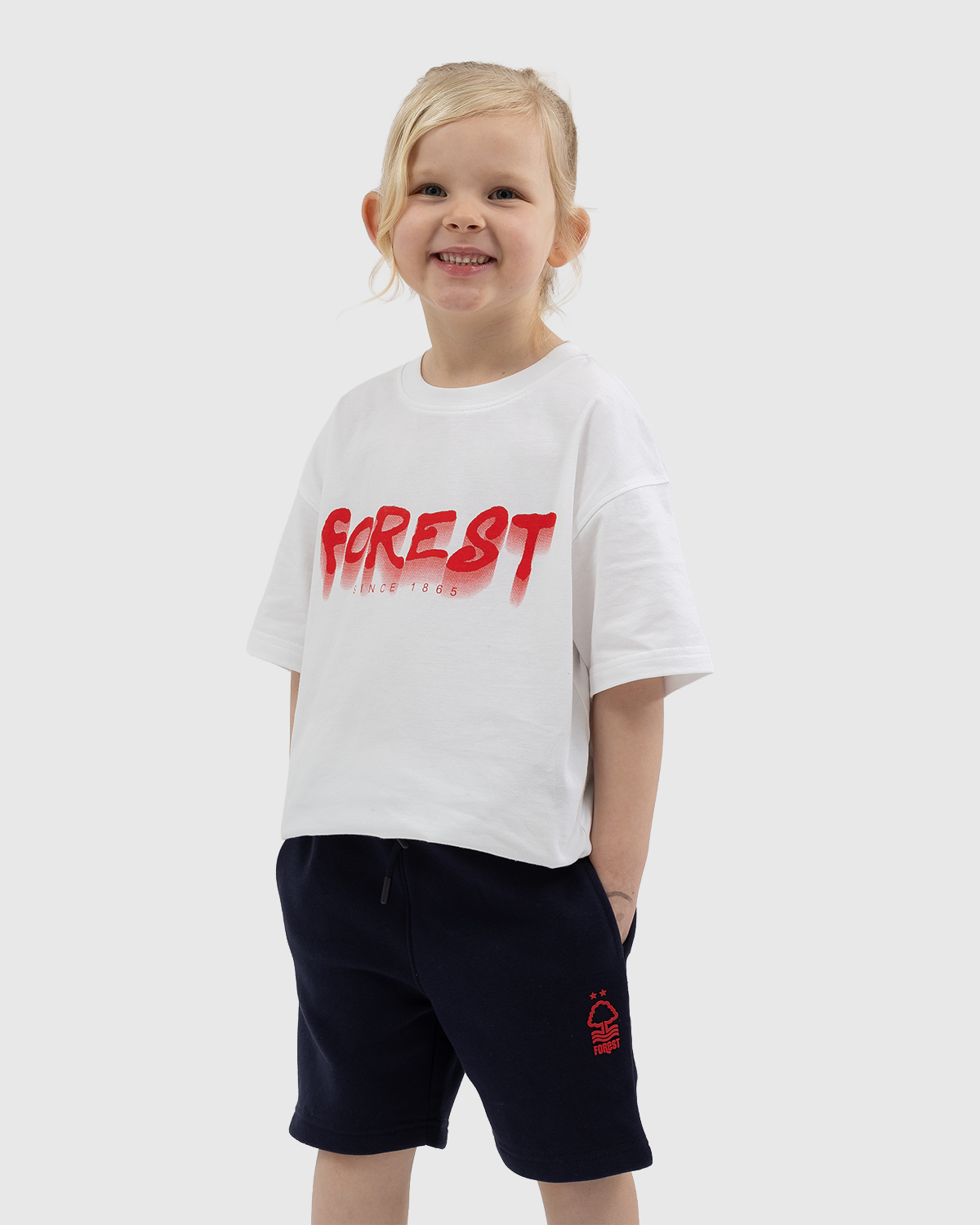 NFFC Junior White Graffiti T-Shirt