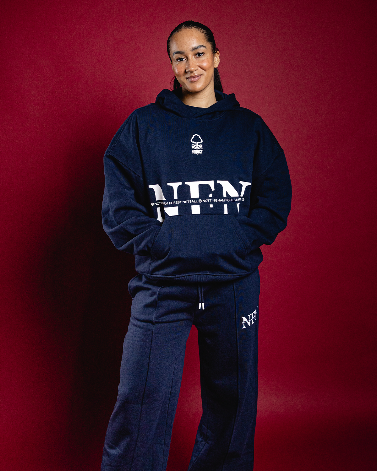 NFN Rest Day Navy Hoodie