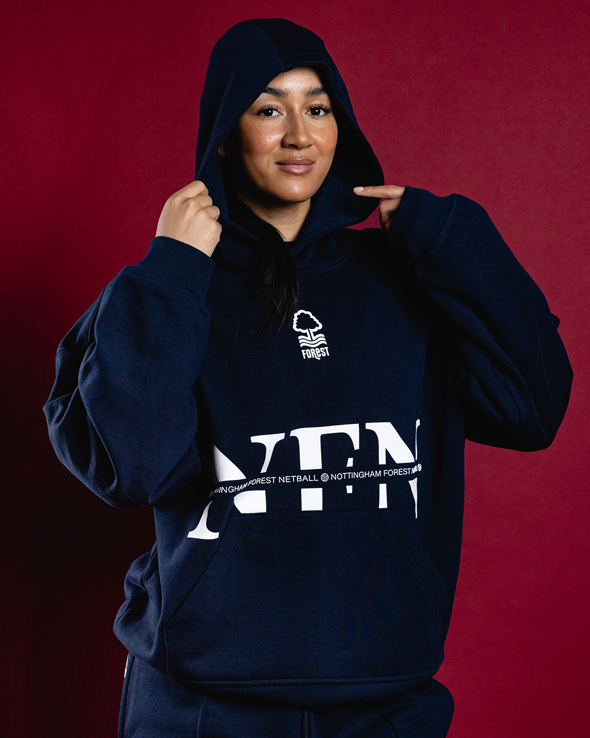 NFN Rest Day Navy Hoodie