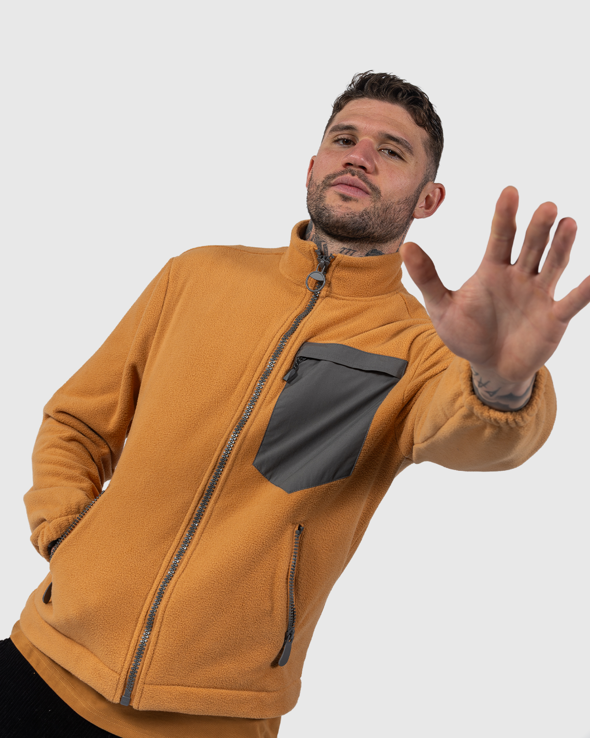 NFFC City Ground Brown Fleece Jacket
