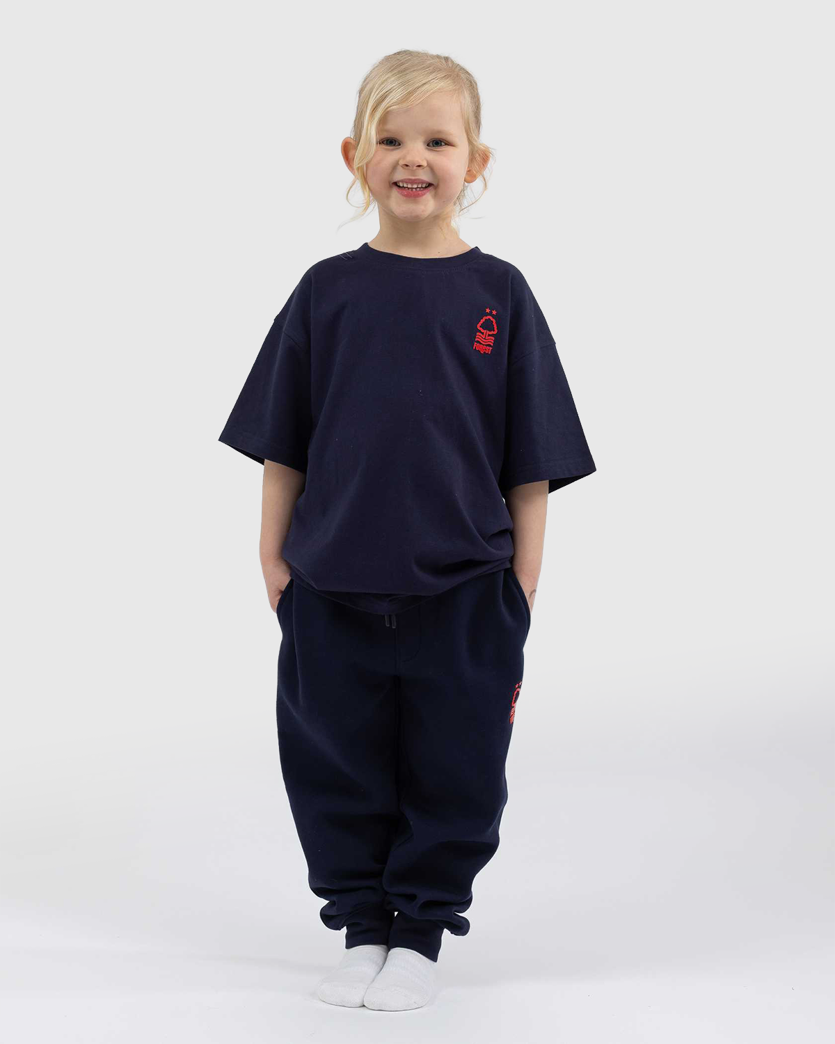 NFFC Junior Navy Graffiti Joggers