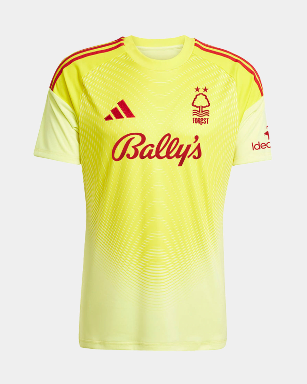 NFFC Yellow Short Sleeve Goalkeeper Shirt 25/26 - Nottingham Forest FC