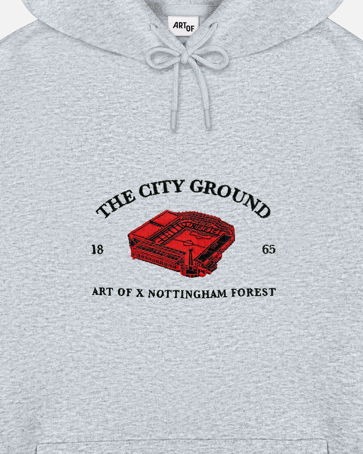ART OF x NFFC Stadium Embroidered Hoodie - Nottingham Forest FC