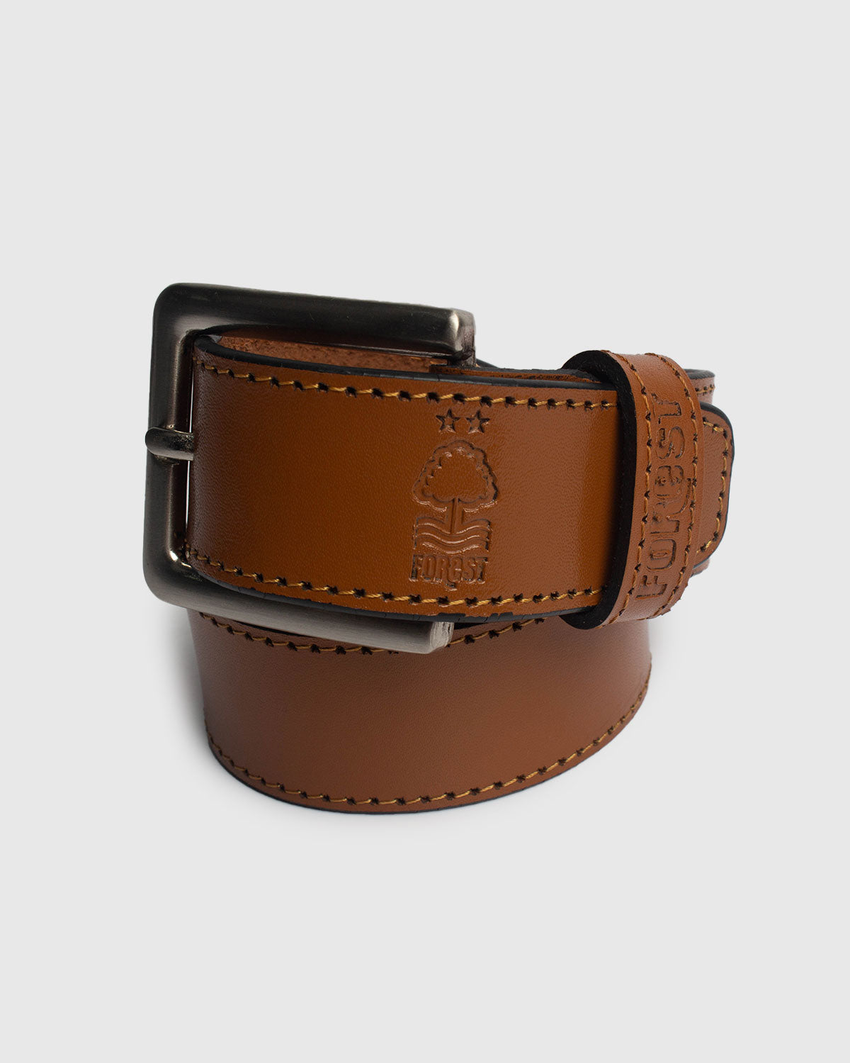 NFFC Brown Leather Belt