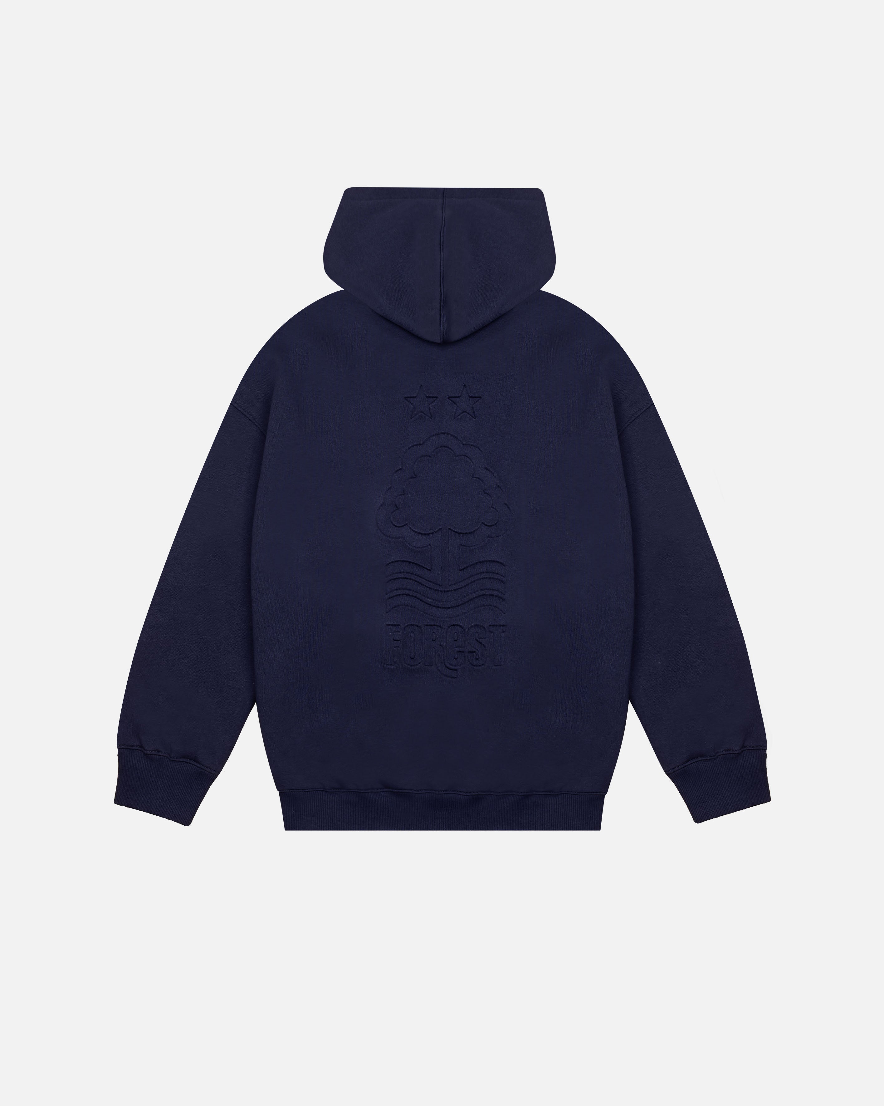 Art of NFFC Navy Debossed Full Zip Hoodie