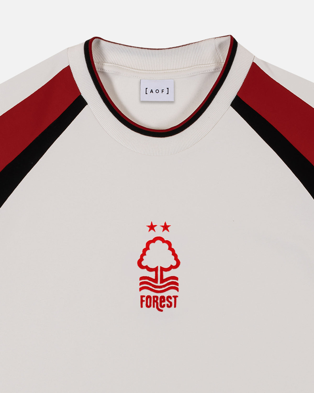 Art of NFFC 90s Oversized Panelled White Tee