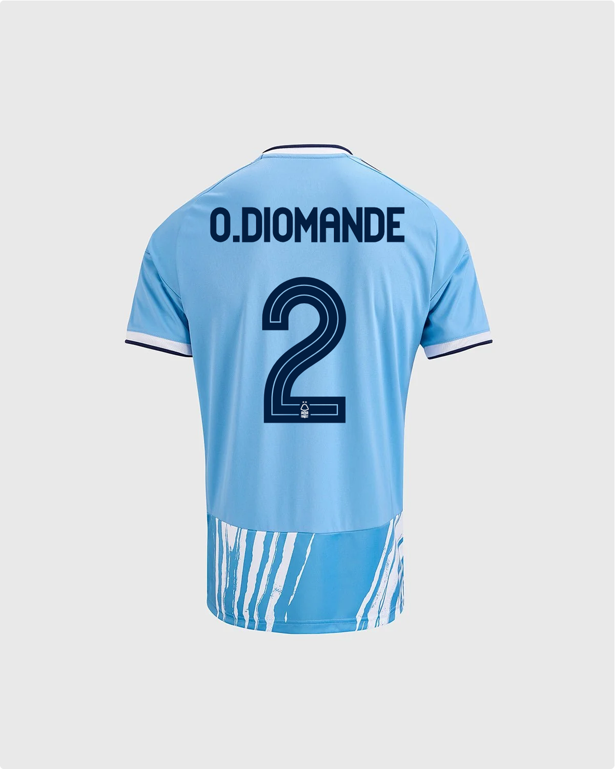 NFFC 26/27 Junior Third Shirt with O.Diomande 2 NFFC Printing