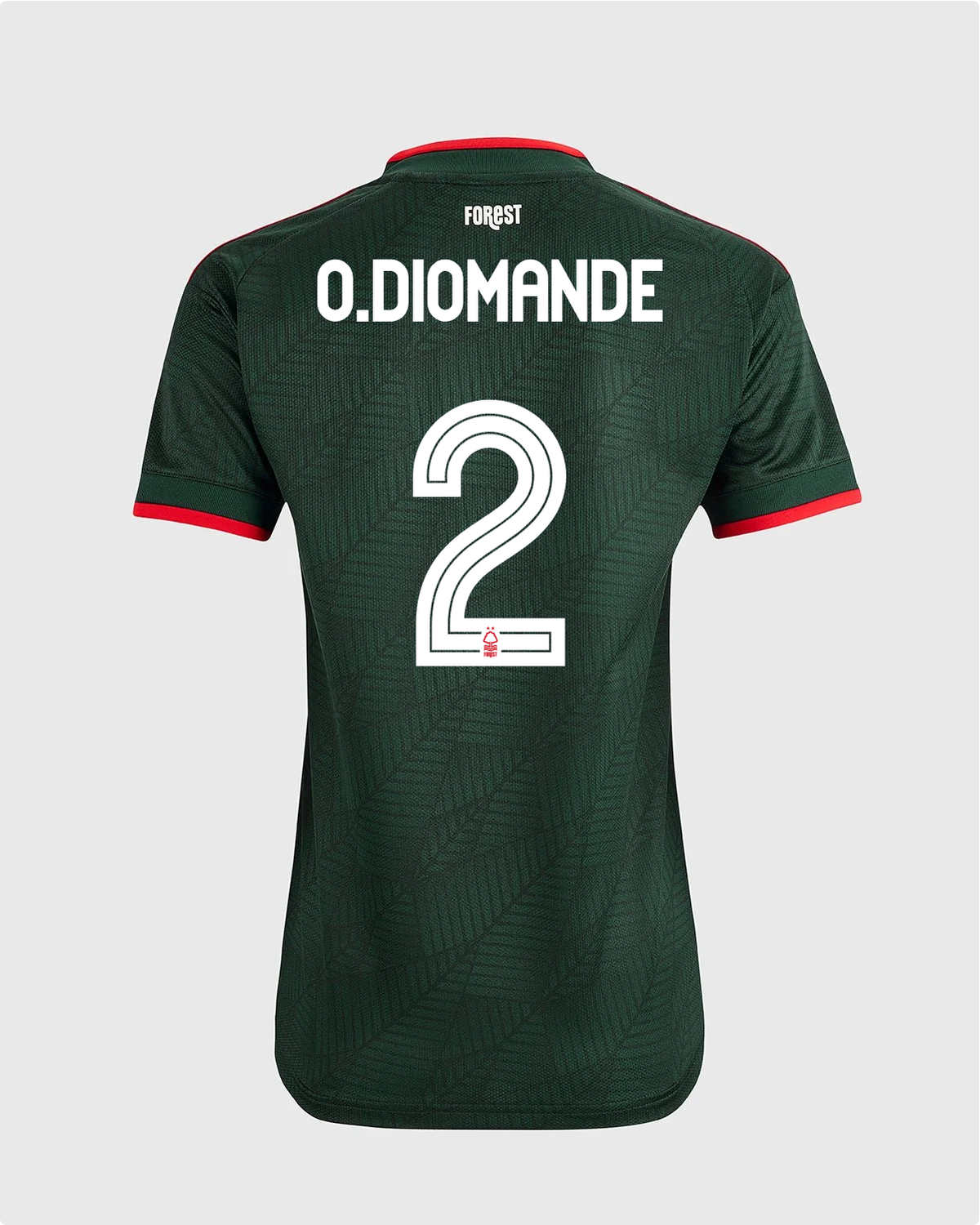 NFFC 26/27 Women's Away Shirt with O.Diomande 2 NFFC Printing