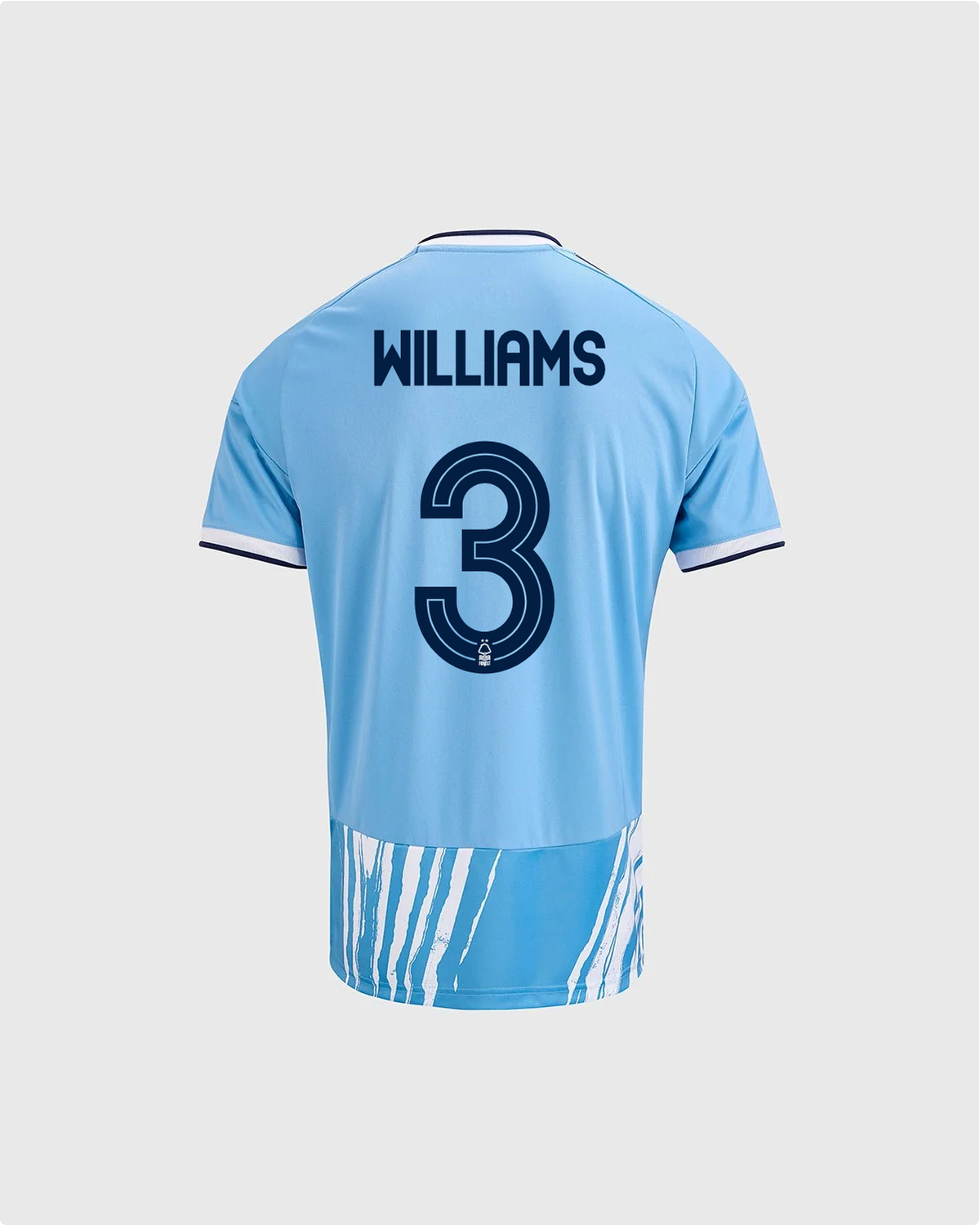 NFFC 26/27 Junior Third Shirt with Williams 3 NFFC Printing