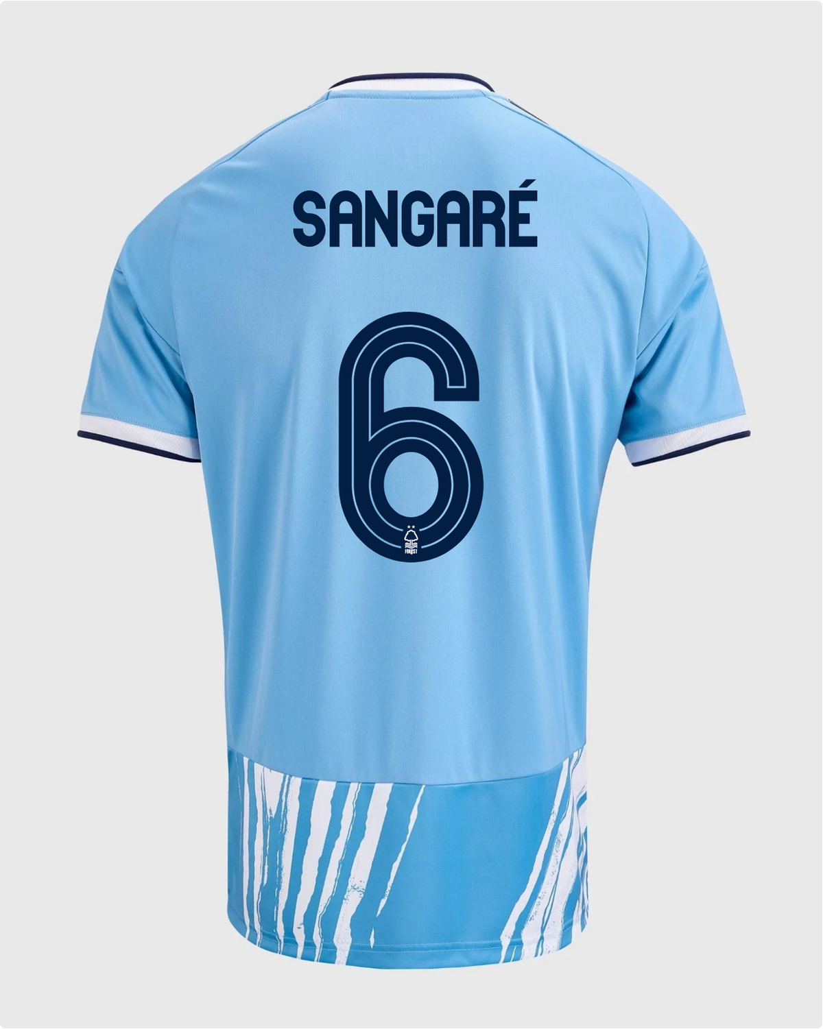 NFFC 26/27 Third Shirt with Sangaré 6 NFFC Printing