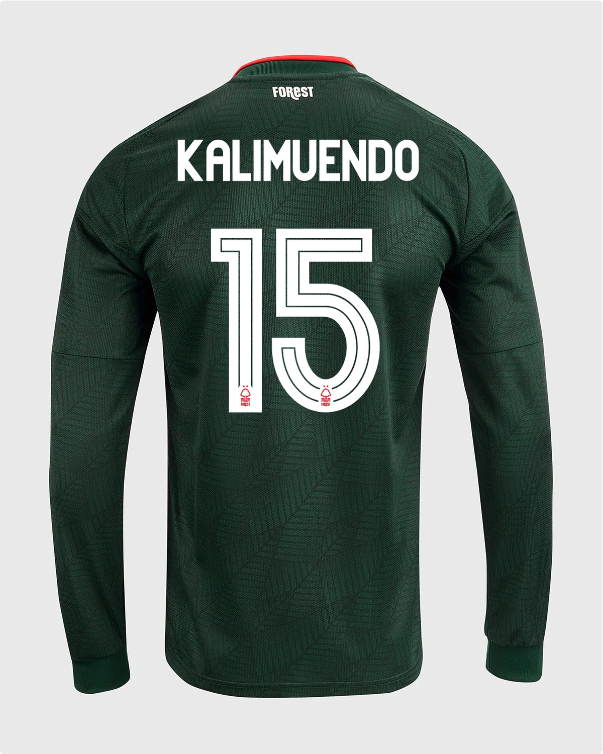 NFFC 26/27 Long Sleeve Away Shirt with Kalimuendo 15 NFFC Printing