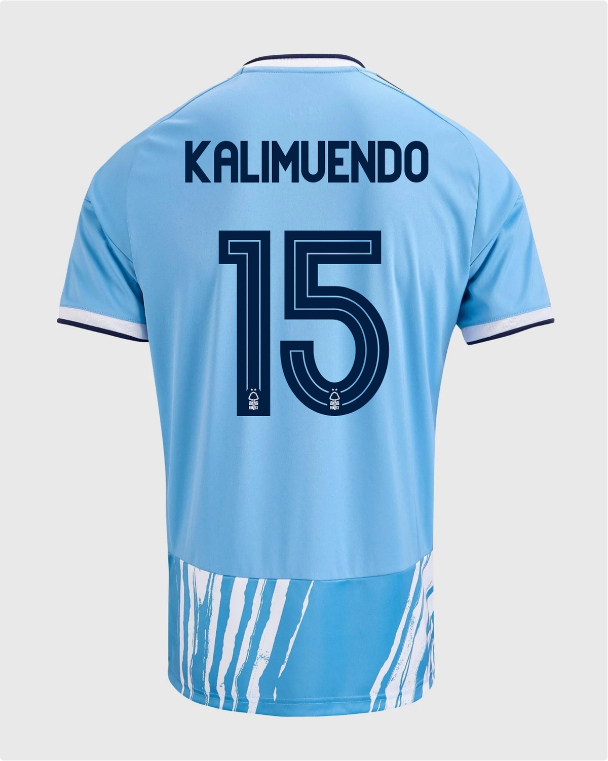 NFFC 26/27 Third Shirt with Kalimuendo 15 NFFC Printing