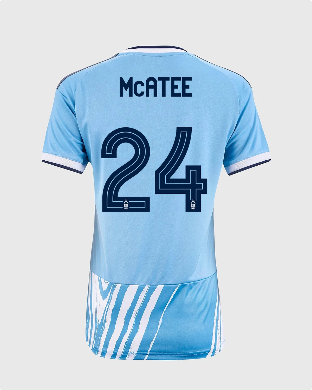 NFFC 26/27 Women's Third Shirt with McAtee 24 NFFC Printing