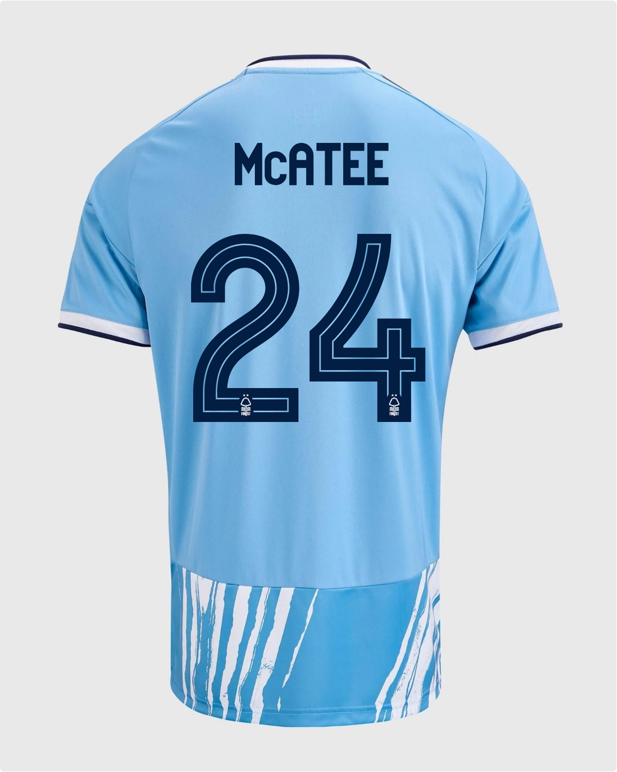NFFC 26/27 Third Shirt with McAtee 24 NFFC Printing