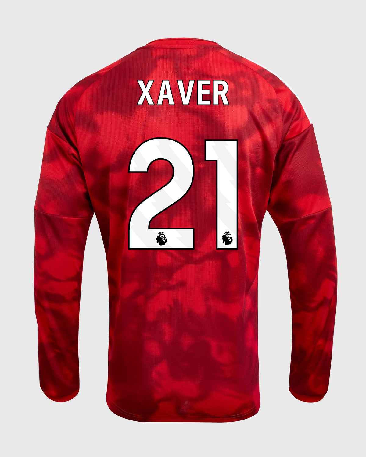 NFFC 26/27 Long Sleeve Home Shirt with Xaver 21 Premier League Printing