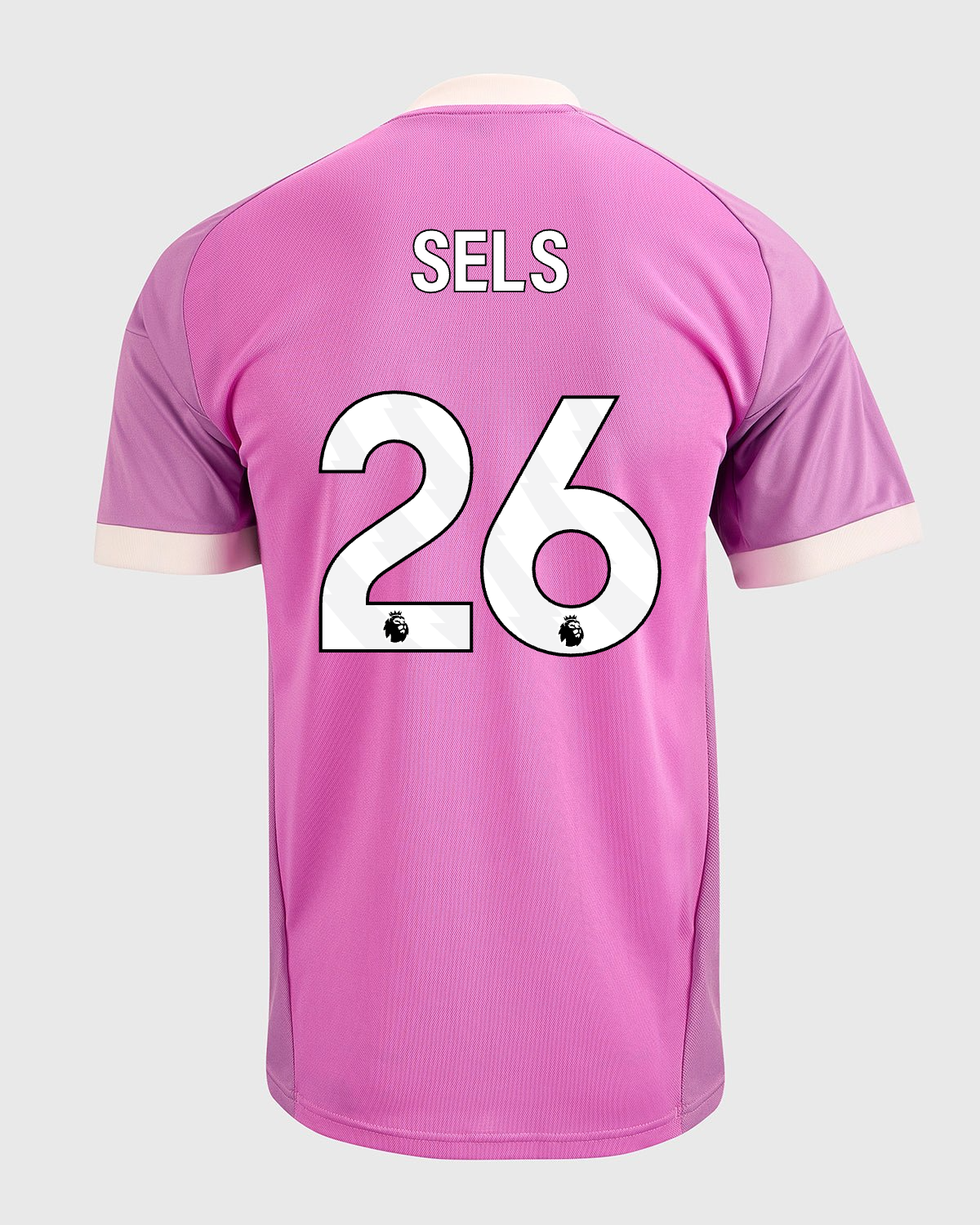 NFFC 26/27 Pink Short Sleeve Goalkeeper Shirt with Sels 26 Premier League Printing
