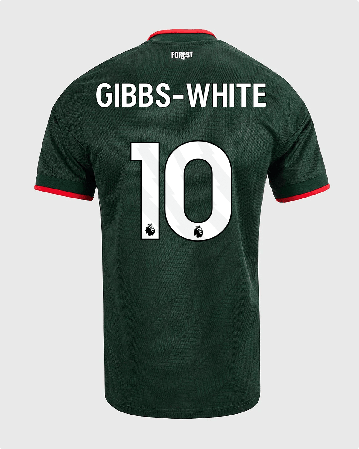 NFFC 26/27 Away Shirt with Gibbs-White 10 Premier League Printing - Nottingham Forest FC