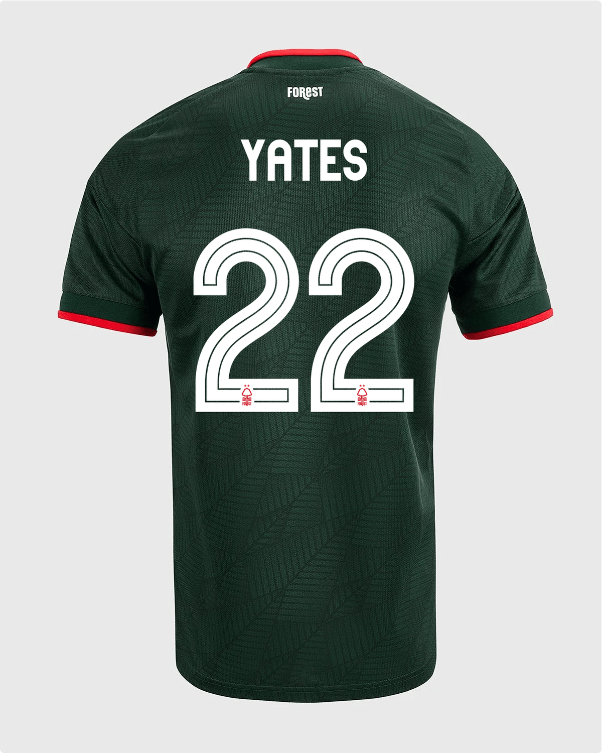 NFFC 26/27 Away Shirt with Yates 22 NFFC Printing - Nottingham Forest FC