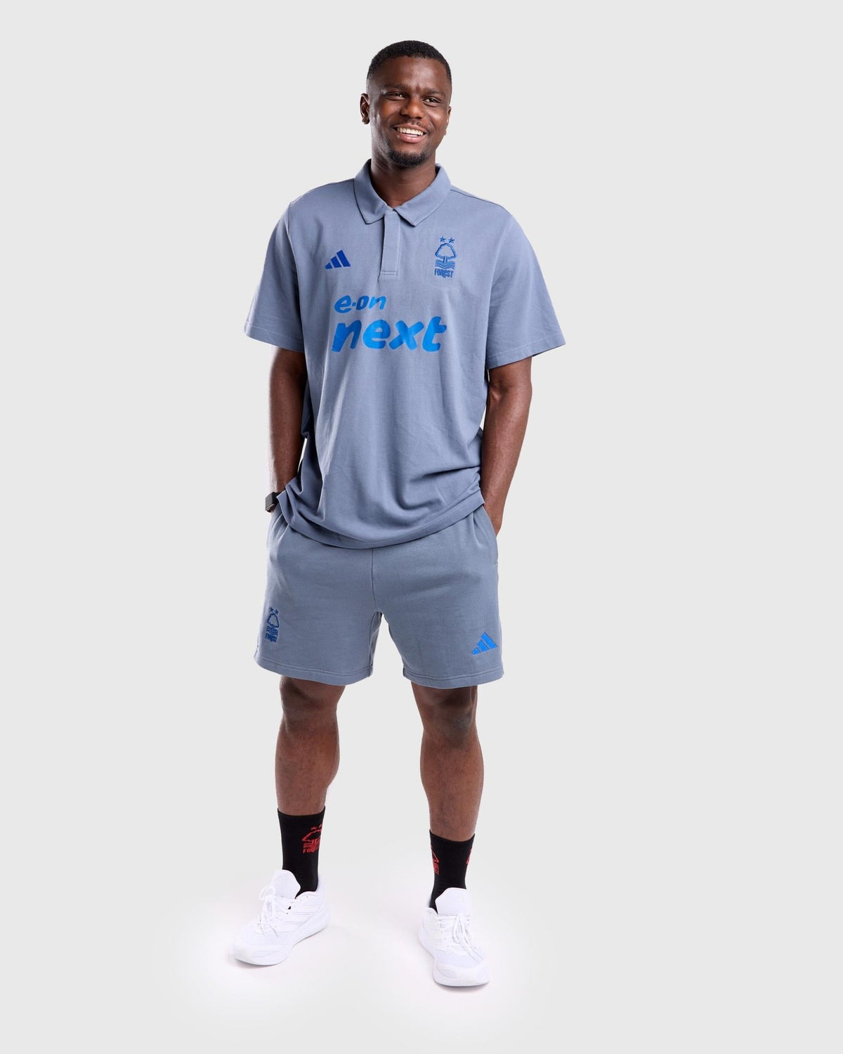NFFC 26/27 Grey Coaches Leisure Polo - Nottingham Forest FC