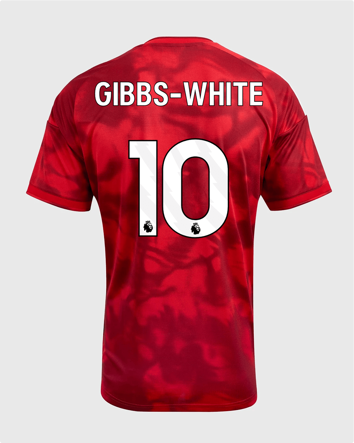 NFFC 26/27 Home Shirt with Gibbs-White 10 Premier League Printing - Nottingham Forest FC