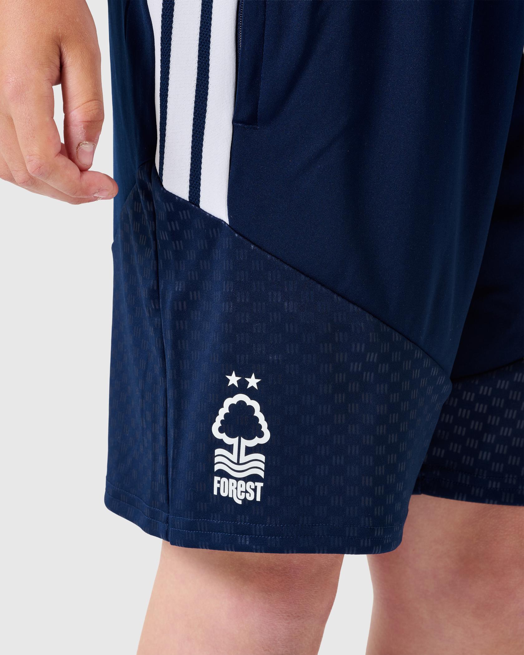 NFFC 26/27 Junior Navy Training Shorts - Nottingham Forest FC