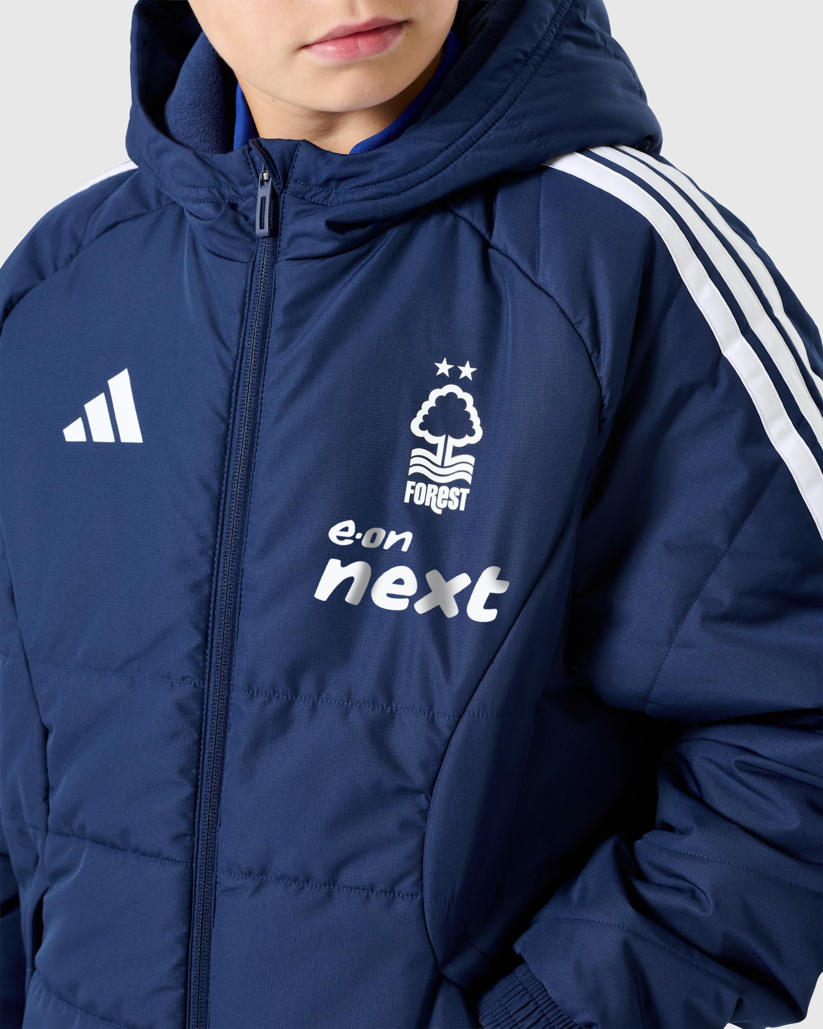 NFFC 26/27 Junior Navy Training Winter Jacket - Nottingham Forest FC