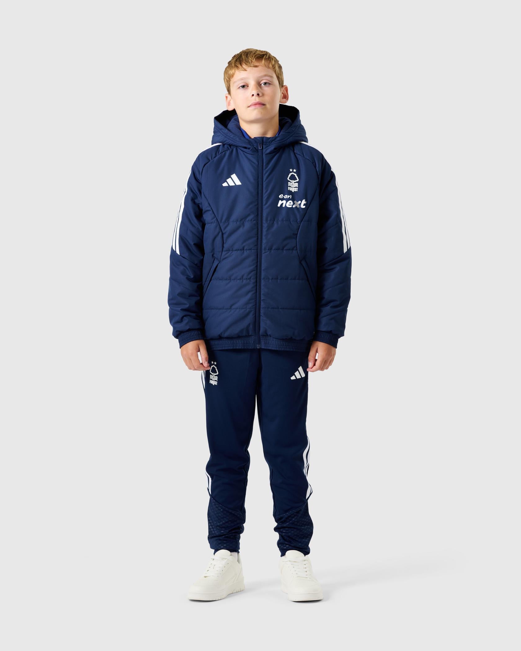 NFFC 26/27 Junior Navy Training Winter Jacket - Nottingham Forest FC