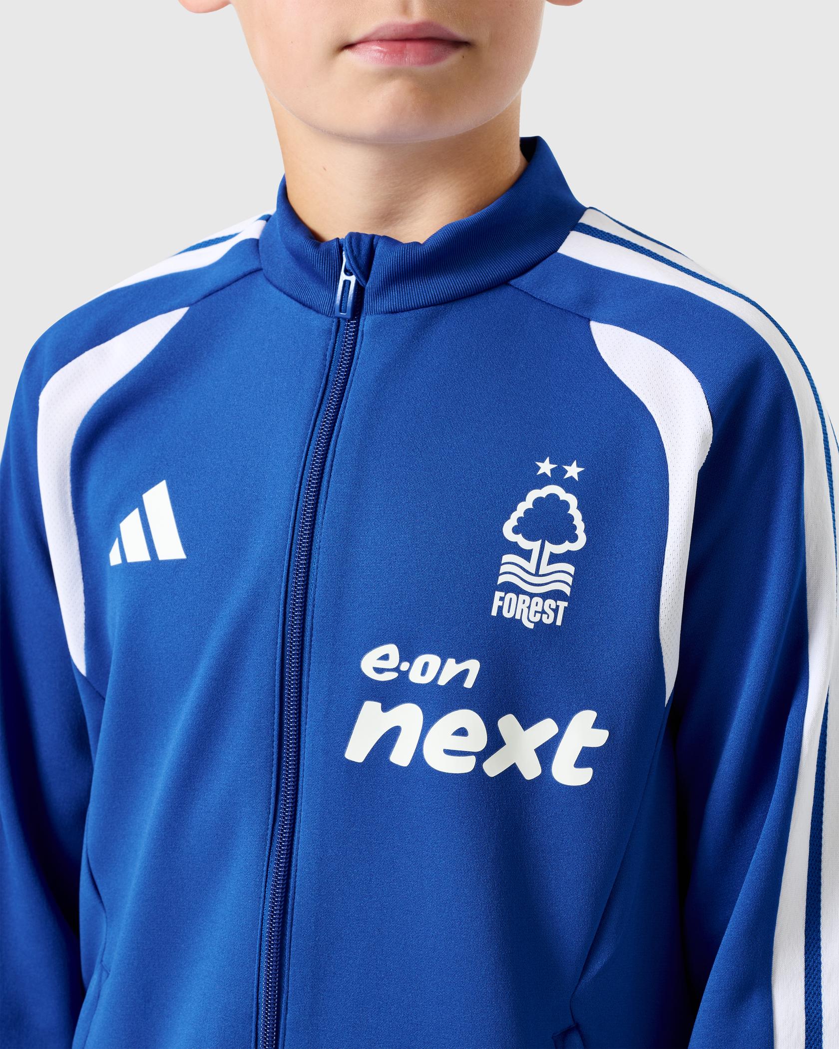 NFFC 26/27 Junior Royal Blue Training Full Zip Track Jacket - Nottingham Forest FC