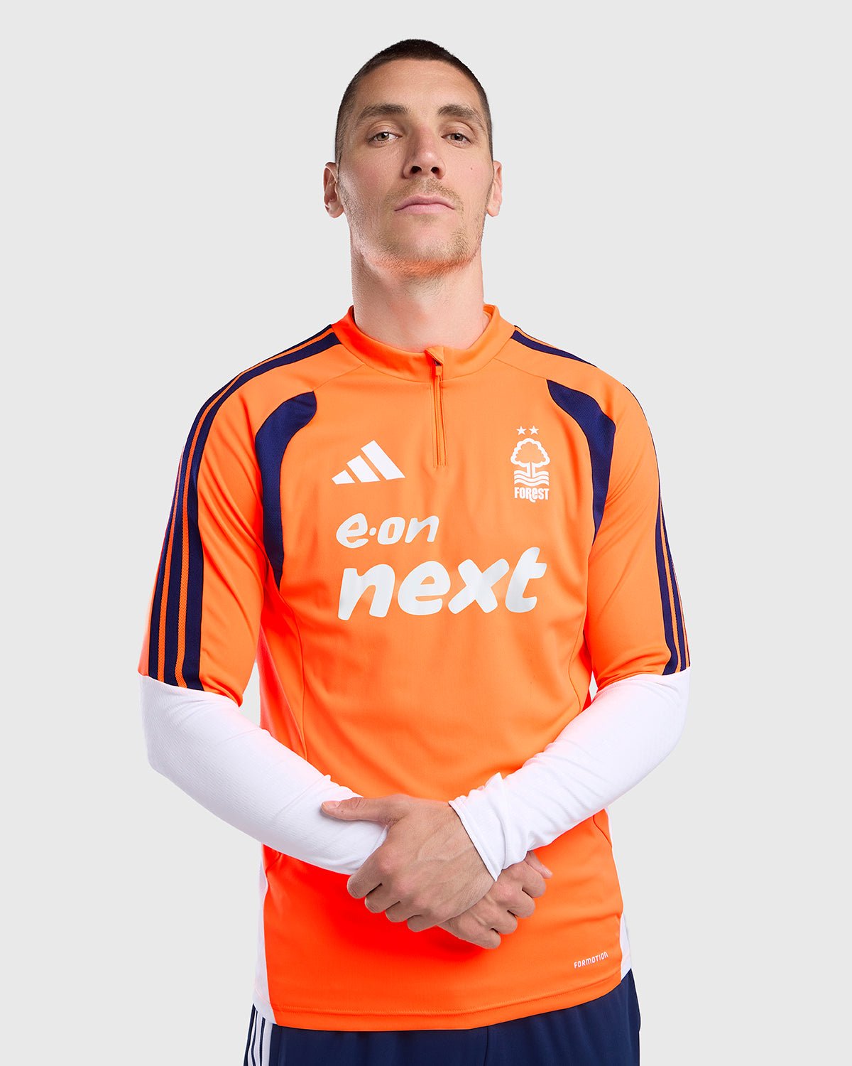 NFFC 26/27 Lucid Orange Training 1/4 Zip Top - Nottingham Forest FC