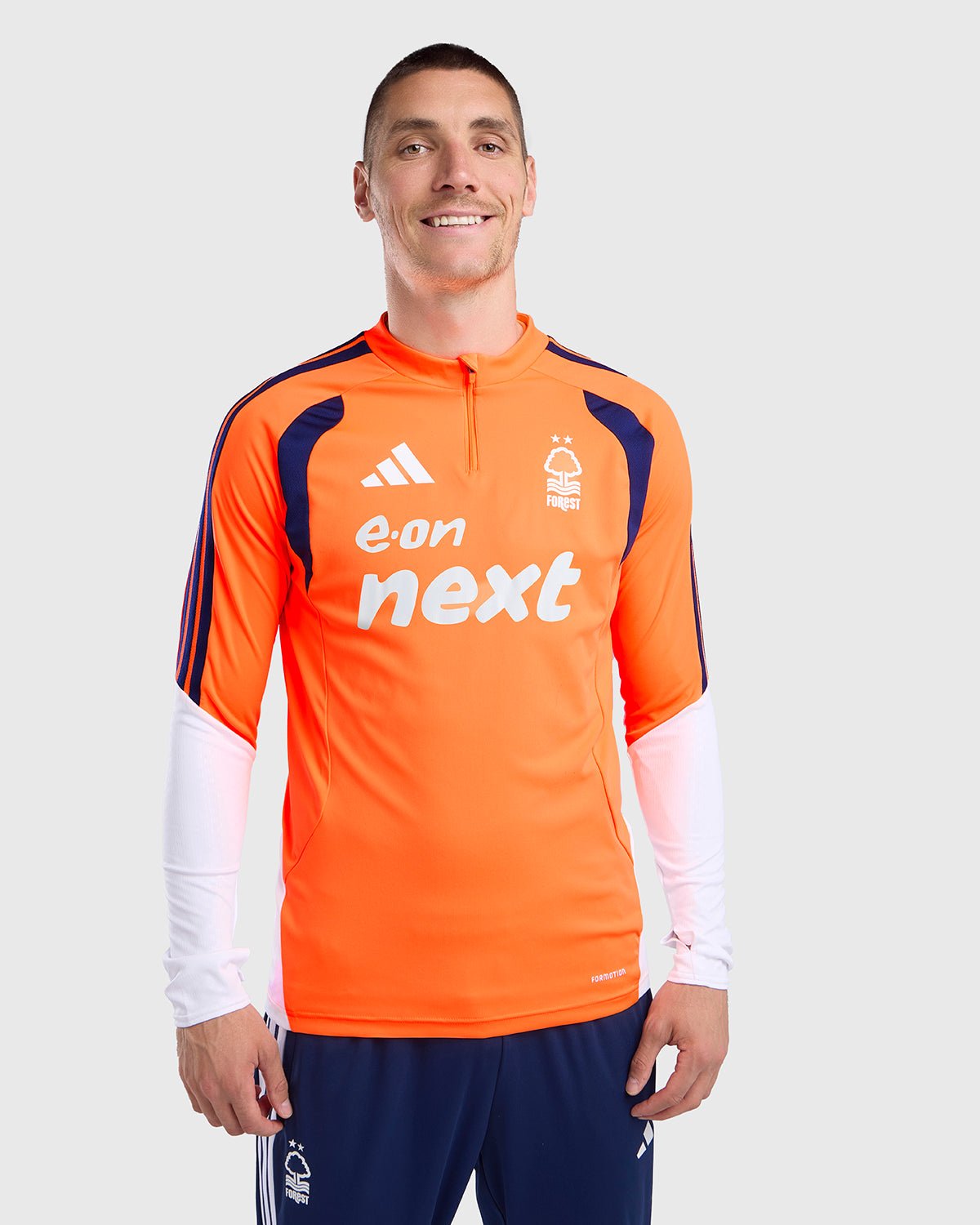 NFFC 26/27 Lucid Orange Training 1/4 Zip Top - Nottingham Forest FC