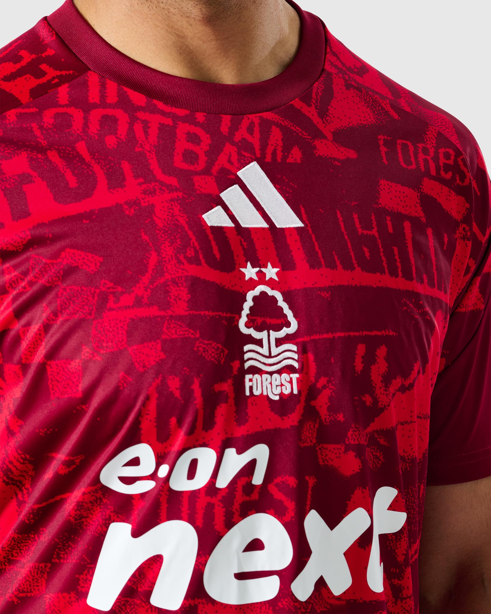 NFFC 26/27 Red Pre-Match Jersey - Nottingham Forest FC
